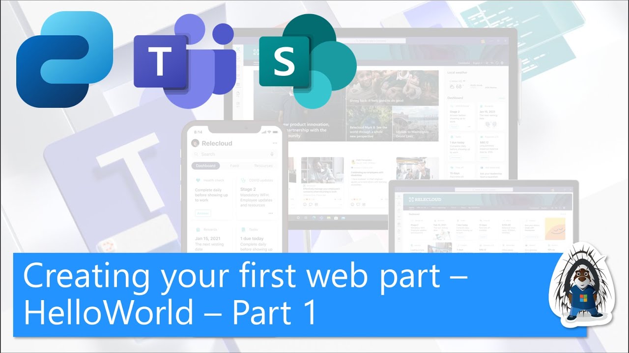 SharePoint Framework Tutorial 1 - HelloWorld Web Part