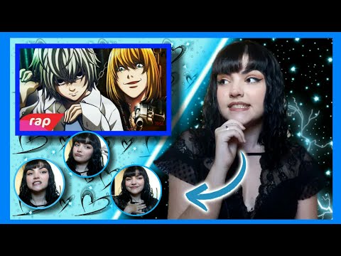 | REACT | Rap do Near e Mello (Death Note) - O SUCESSOR DE L | NERD HITS | 7 Minutoz
