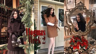 Vlogmas  Week 2 2021- Days Trips and Antique Shopping | Carolina Pinglo