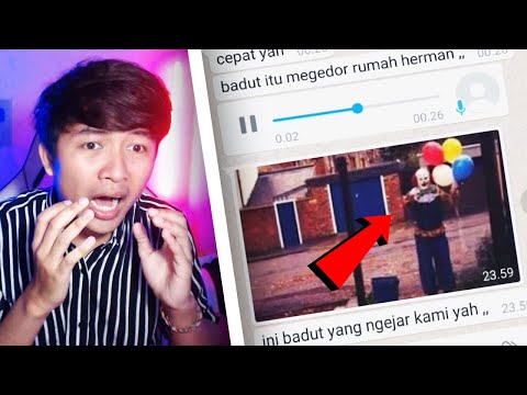 SEREM BANGET! BADUT PSIKOPAT 🤡🔪 | Chat History Horror Terseram