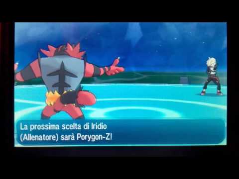 Guida pokemon luna parte 85 difendiamo il titolo di campione da iridio