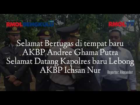 Pisah Sambut, Kapolres Kenang Momen Selama Bertugas