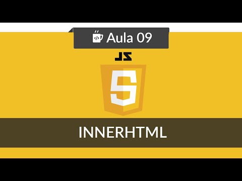 Javascript e HTML para iniciantes 09 Usando innerHTML