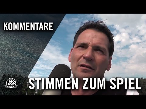 Die Stimmen zum Spiel (Spvgg. Sterkrade-Nord - FSV Duisburg, Testspiel) | RUHRKICK.TV