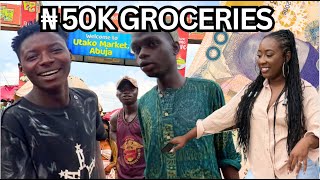 DID MY ACCENT GET ME MARKET TAXED?! Nigerian ABUJA Market HAUL!