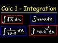 Calculus 1 Integration Antiderivatives