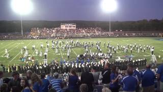 preview picture of video 'Springboro Marching Band Half Time Show 2013-09-06'