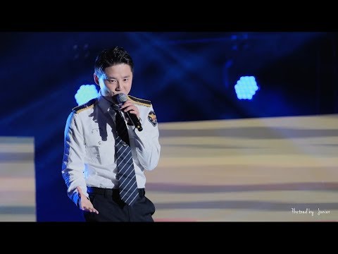 [4K] 170930 김준수(XIA) - Loving You Keeps Me Alive (뮤지컬 드라큘라) 직캠 Fancam @수원 외국인유학생 문화대축전 경기남부경찰 홍보단