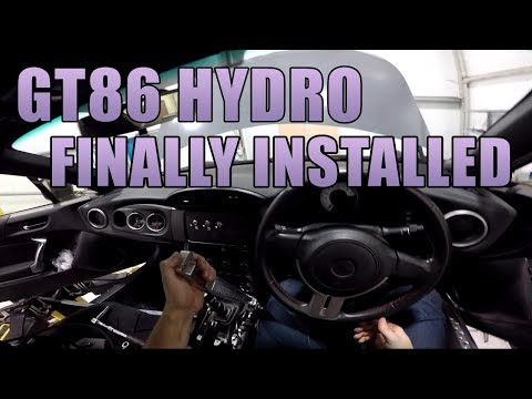 GT86 Hydraulic Handbrake Install (Dual Caliper)