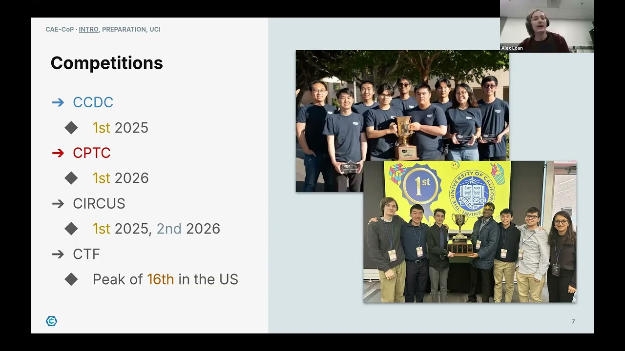 Get to Know your Cyber Competition - March 17, 2026