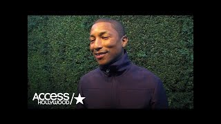 Pharrell On Being The First Man To Front A Chanel Handbag Campaign | Access Hollywood