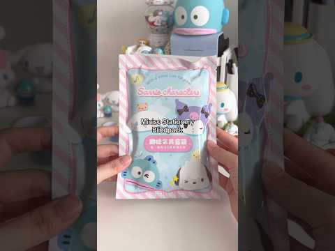 #sanrio #miniso #kuromi #cinnamoroll #hangyodon #pochacco #stationery