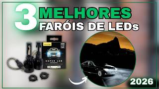TOP 3 Pares de Faróis LED Automotivos 2026: HiGooGoo G70, Osram Cool Blue Cross ou Tech One Code