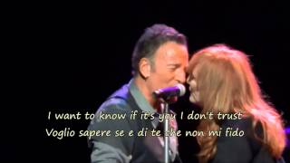 Brilliant Disguise Bruce Springsteen &amp; Patti Scialfa - Lyrics &amp; sub ITA - Best Audio 2016