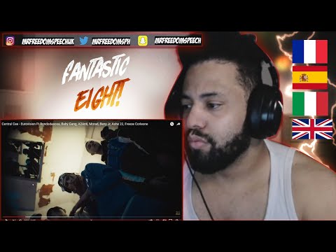 UK🇬🇧REACTION CentralCee Eurovision ft Rondodasosa,BabyGang,A2Anti,Morad,BenyJr,Ashe22&Freezecorleone