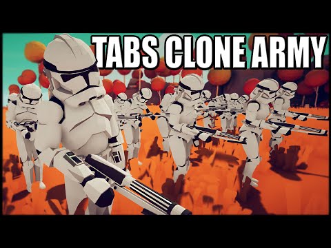TABS Star Wars CLONE WARS Armies! - Totally Accurate Battle Simulator: Star Wars Mod