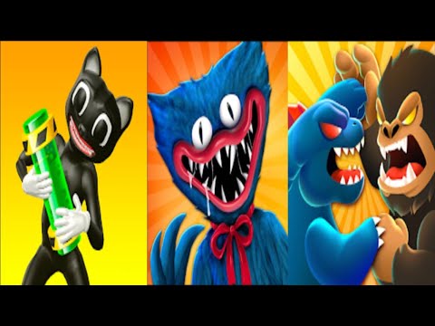 MONSTERS LAB vs MONSTER EVOLUTION vs KAIJU RUN - Triple Game