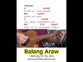 Balang Araw Guitar Chords Tutorial I Belong to the Zoo