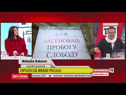 INFO JUTRO - Poseta evroparlamentaraca čista provokacija