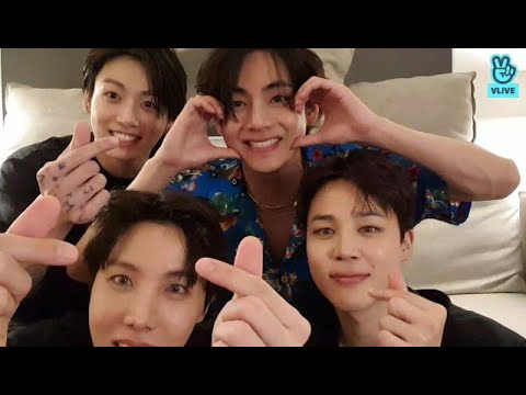 [VLIVE] "Ppyong" j-hope, Jimin, V e Jung Kook 16042022 (Legendado PT-BR)