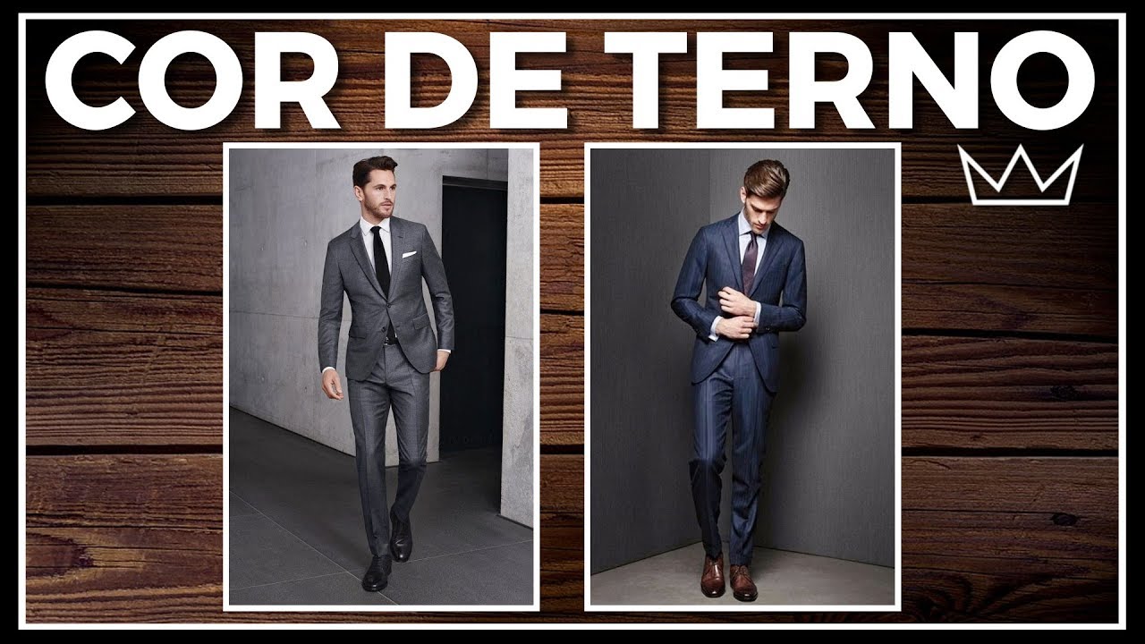 As 3 CORES DE TERNO que um homem precisa ter