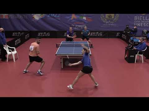 Stoyanov/Piccolin-Rech/Vivarelli - Campionati Italiani Assoluti 2022 - Semifinale Doppio Misto