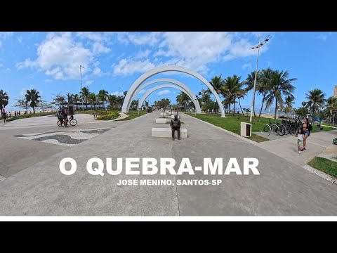 O QUEBRA-MAR - José Menino, Santos - SP #baixadasantista #josemenino, #submarino, #praia