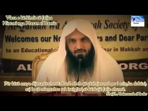 Vlera e kërkimit të faljes nje Histori nga Hasan el Basriu Shejh Abdurrazak el Bedr