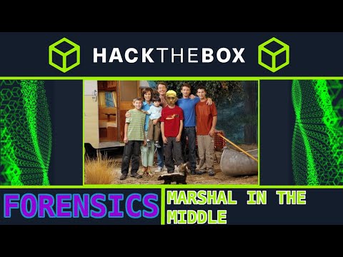 Marshal In The Middle [medium]: HackTheBox Forensics Challenge (decrypt TLS traffic in wireshark)
