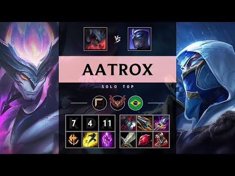 Aatrox Top vs Shen: Rampage - BR Grandmaster Patch 25.S1.1