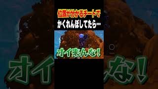 チートを使ってかくれんぼしてたら…#shorts #フォートナイト