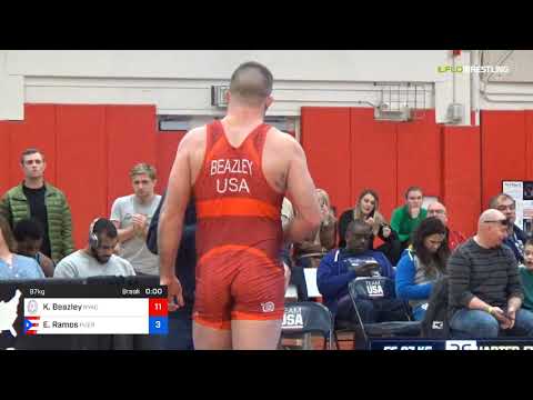 FS/FS 97 KG - QF - Kevin Beazley (NYAC) Vs. Evan Ramos (PUR)