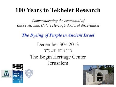 100 Years of Tekhelet Research
