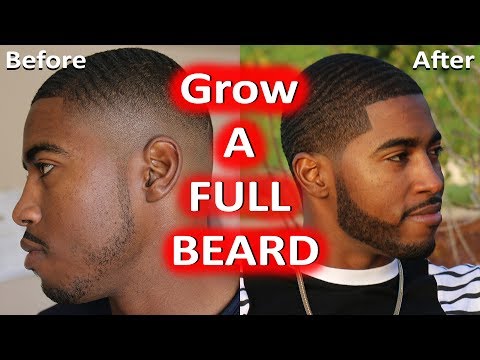 How To Grow a Thicker Full Beard - No Patches Fast!