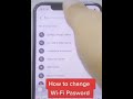 How To Change Router Wi Fi Password In Your Phone