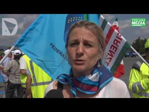 LAURA ZUCCHINI SU PRESIDIO LAVORATORI AUTOSTRADE - dichiarazione