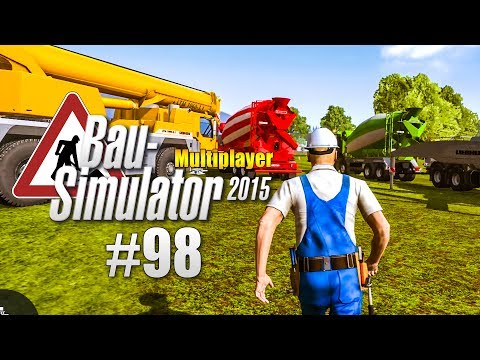 Bau-Simulator 2015 Multiplayer #098 - Die Betonierer! CONSTRUCTION SIMULATOR