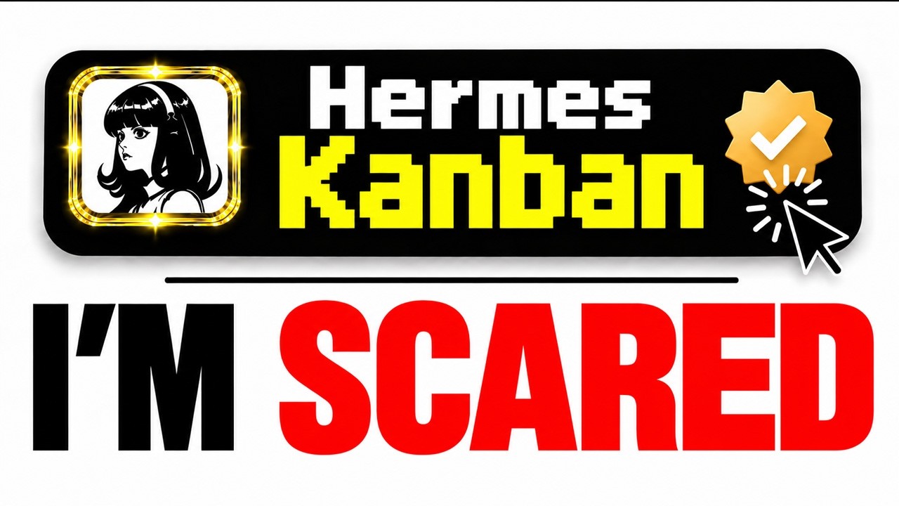 NEW Hermes Kanban Agent is Absolutely INSANE!
