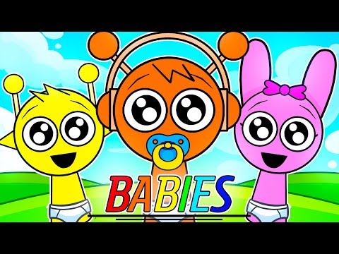 SPRUNKI but THEY ARE BABIES!?