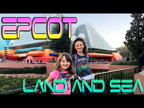 WDW Epcot Future World West both the Land and the Seas