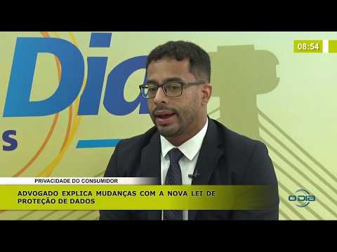 BOM DIA NEWS 13 11 2019  Eduardo Tobler (Advogado espec. direito digital) - Privacidade