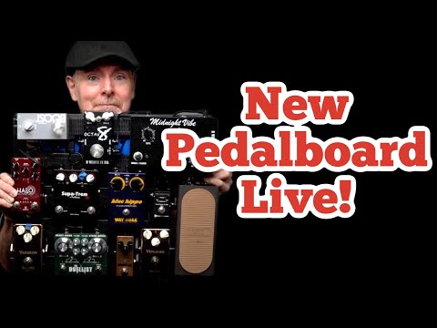 New Pedalboard - Live!
