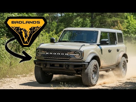 2026 Bronco Badlands: The Dedicated Off-Roader!