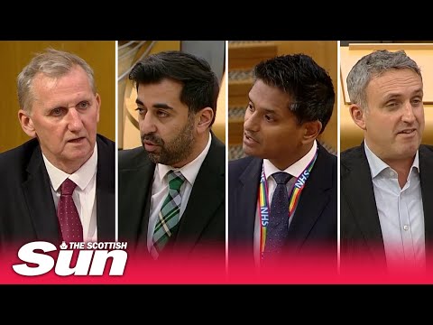 Humza Yousaf questioned again on two-tier NHS service as he clashes with Tories