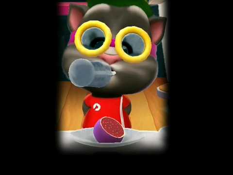 hashtags mood off #shortMy talking Tom 2 Tom. tomfun