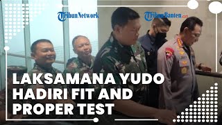 Calon Tunggal Panglima TNI Laksamana Yudo Margono Hadiri Fit and Proper Test Didampingi Kapolri
