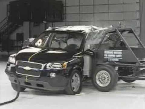 Crash Test 2006 - 2008 Chevrolet Uplander / Buick Terraza / Pontiac Montana / Saturn Relay (Side Impact W/O Side Airbags) IIHS