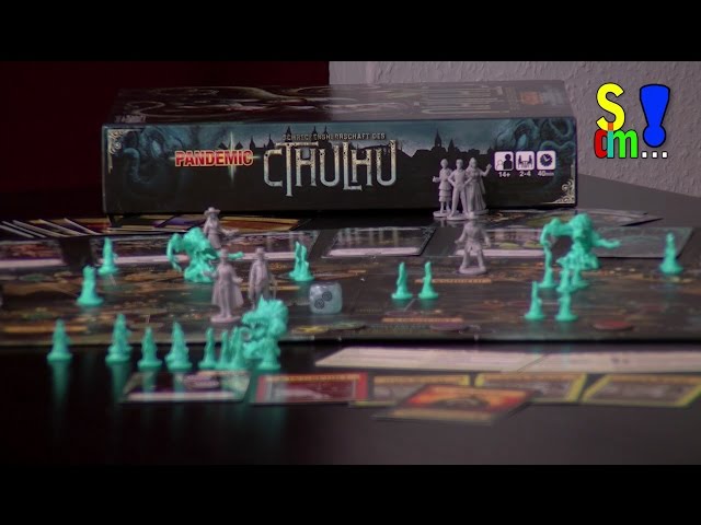 Vídeo relacionado con Z-Man Games , Pandemic Reign of Cthulhu, Board Game, Ages 14+, For 2 to 4 Players, 40 Minutes Playing Time