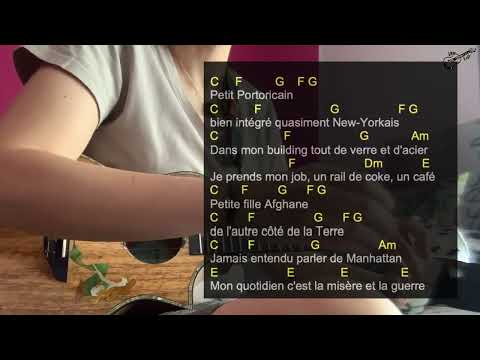 Axelle Red, Renaud - Manhattan Kaboul - Tuto 45 - Ukulele débutant facile - Cover ukulélé