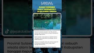 Danau Paisupok di Banggai Kepulauan, Sulawesi Tengah, Terkenal sebagai Danau Terjernih dengan Alam